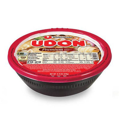 Nongshim Saeng Saeng Udon Premium Noodle Soup Bowl 276g - YEPSS - Online Asian Snacks Oriental Supermarket UK