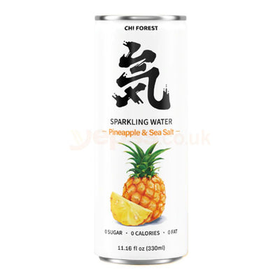 Chi Forest Sparkling Water Pineapple & Sea Salt Flavour 330ml - YEPSS - 叶哺便利中超 - 英国最大亚洲华人网上超市