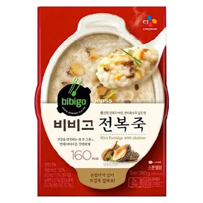 CJ Bibigo Rice Porridge with Abalone 280g - YEPSS - 叶哺便利中超 - 英国最大亚洲华人网上超市